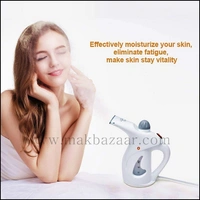 Portable Steam Thermal Spa Steamer for Beauty Salon Family Fabric Steam Brush, Facial Steamer for Cold and Cough (Facial Handheld Garment Steamer, Multicolor) 